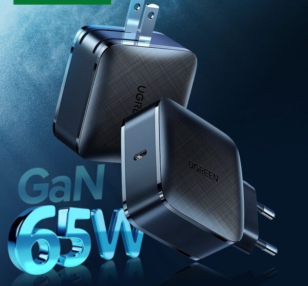 UGREEN 65W GaN Charger Quick Charge 4.0 3.0 Type C