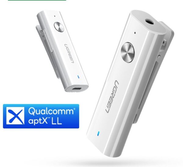 Ugreen Bluetooth 5.0 Receiver 3.5mm APTX LL AUX Adapter